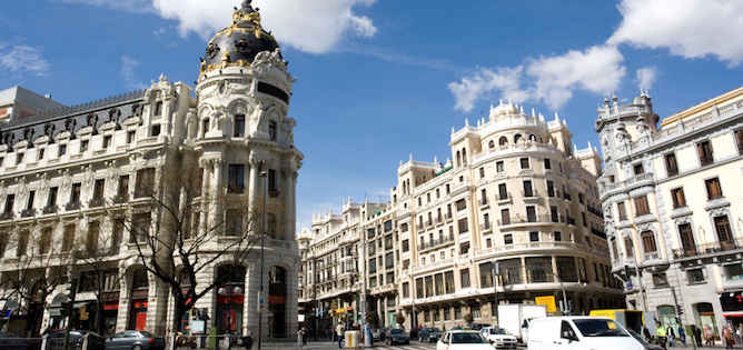 City Centre of Madrid