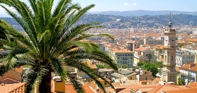 Panoramic View of Nice