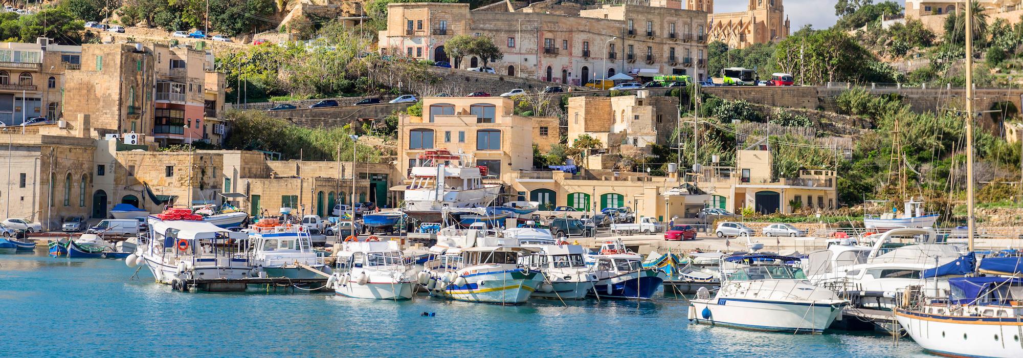 Town & Harbour Gozo, Malta