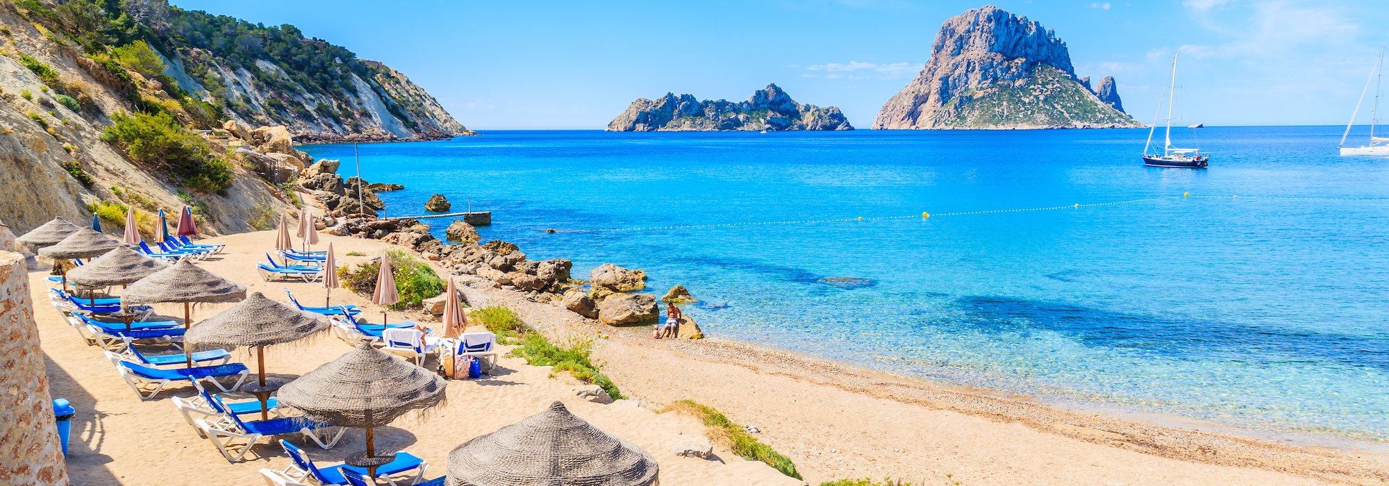 Cala d'Hort beach, Ibiza