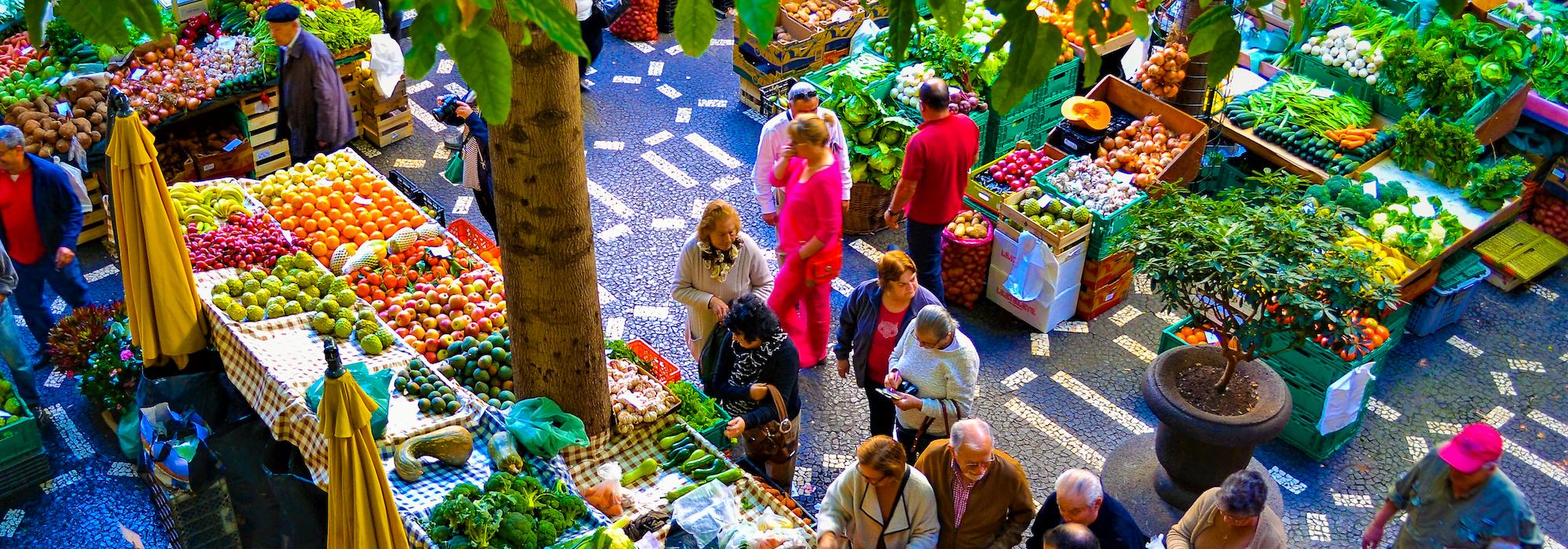 Farm market, Madeira